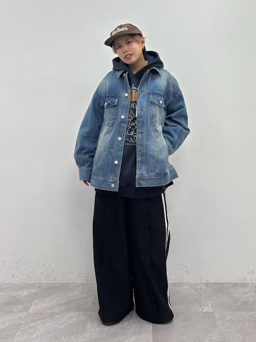 PAGEBOY 本部shibaoutfitsさんのデニムジャケットを使った 
