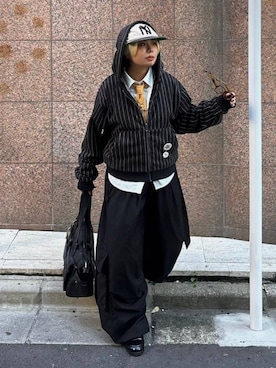 「ボストンバッグ」｜shibaoutfitsさん（レディース・154cm）の秋コーディネート