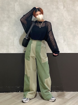 「PBLIM（ページボーイリム）のアイテム（アクセサリー）」を使った、shibaoutfitsさん（レディース・154cm）の冬コーディネート