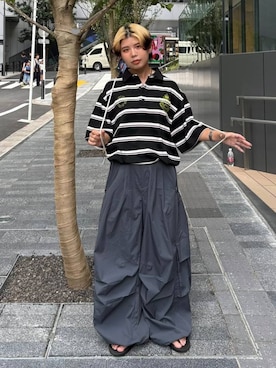 shibaoutfitsさん（レディース・154cm）の夏コーディネート