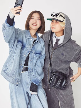 shibaoutfitsさん（レディース・154cm）の春コーディネート