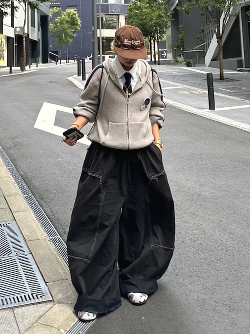 MUSEラインZIPパーカーニット / フーディ 【ZOZO限定アイテム