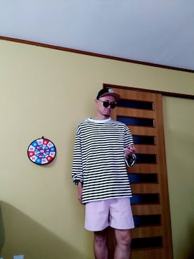 助平さん（メンズ・178cm）の夏コーディネート