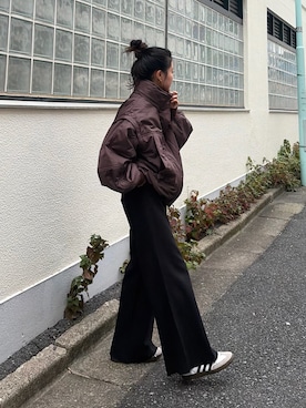 「CIAOPANIC TYPY（チャオパニックティピー）のアイテム（ジャケット/アウター）」を使った、yunaさん（レディース・153cm）の秋コーディネート