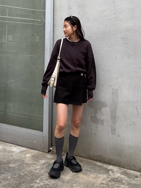 「お洒落さんとつながりたい」｜yunaさん（レディース・153cm）の秋コーディネート