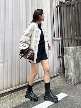 yunaさん（レディース・153cm）の秋コーディネート