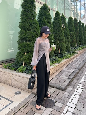 yunaさん（レディース・153cm）の夏コーディネート