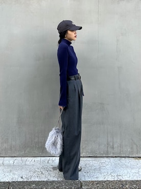 yunaさん（レディース・153cm）の秋コーディネート