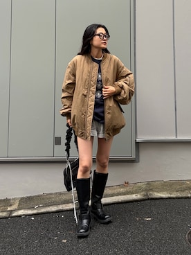 yunaさん(レディース・153cm)の秋コーディネート