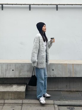 yunaさん（レディース・153cm）の冬コーディネート