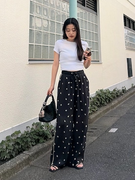 「CIAOPANIC TYPY（チャオパニックティピー）のアイテム」を使った、yunaさん（レディース・153cm）の春コーディネート