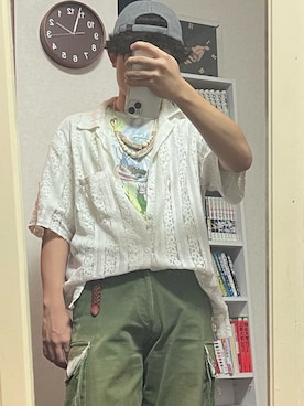 「soerte（ソエルテ）のアイテム」を使った、yuttan6963さん（骨格ストレート・メンズ・171cm）の夏コーディネート