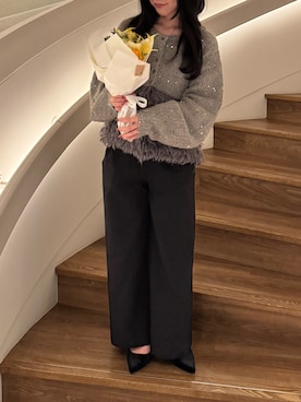 「アイテム（アナログ腕時計）」を使った、reikaさん（レディース・155cm）の秋コーディネート