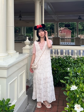 「Discoat」｜「アイテム（サンダル）」を使った、reikaさん（レディース・155cm）の夏コーディネート