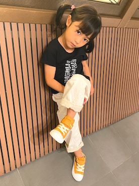 「アイテム（トップス）」を使った、ryoさん（キッズ・110cm）の秋コーディネート