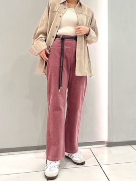 「NOMBRE IMPAIR（ノンブルアンペール）のアイテム」を使った、kameda.さん（レディース・159cm）の秋コーディネート