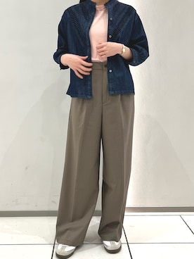 「FIL DE FER（フィルデフェール）のアイテム」を使った、kameda.さん（レディース・159cm）の冬コーディネート