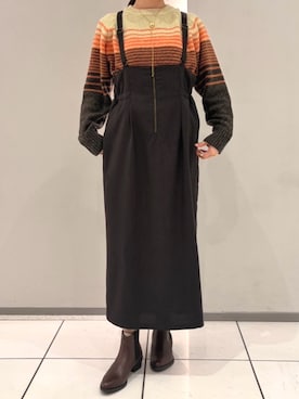 kameda.さん（骨格ストレート・レディース・159cm）の冬コーディネート