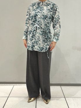 「NOMBRE IMPAIR（ノンブルアンペール）のアイテム」を使った、kameda.さん（レディース・159cm）の秋コーディネート