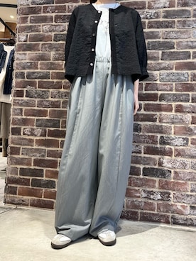 「NOMBRE IMPAIR（ノンブルアンペール）のアイテム」を使った、kameda.さん（レディース・159cm）の春コーディネート