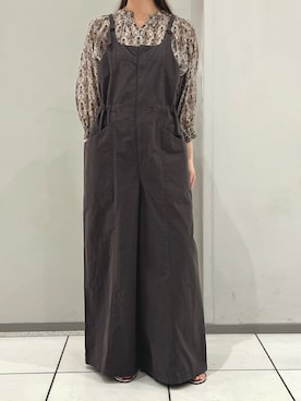 「NOMBRE IMPAIR（ノンブルアンペール）のアイテム」を使った、kameda.さん（レディース・159cm）の春コーディネート