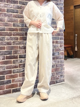 「NOMBRE IMPAIR（ノンブルアンペール）のアイテム」を使った、kameda.さん（レディース・159cm）の春コーディネート