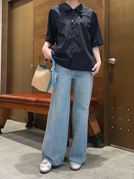 「NOMBRE IMPAIR（ノンブルアンペール）のアイテム」を使った、kameda.さん（レディース・159cm）の春コーディネート