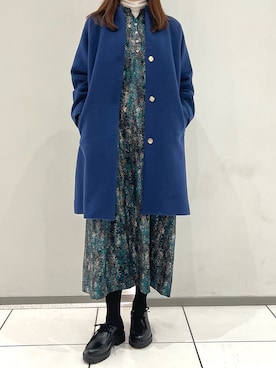 「アイテム（その他アウター）」を使った、kameda.さん（レディース・159cm）の秋コーディネート