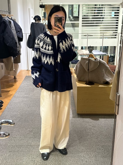 El mar ノルディックニットカーディガン（カーディガン/ボレロ