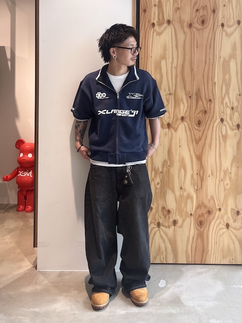 WASHED BAGGY DENIM PANTS（デニムパンツ）｜XLARGE（エクストララージ