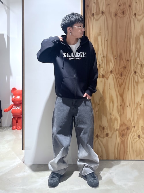CRATE DIGGER ZIP HOODED SWEATSHIRT（パーカー）｜XLARGE（エクストラ