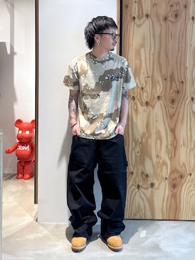 「XLARGE（エクストララージ）のアイテム（トップス）」を使った、ぺいさん（メンズ・168cm）の春コーディネート