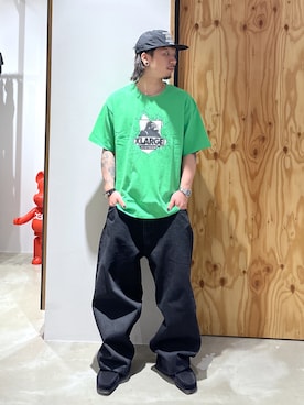「LIXTICK（リックスティック）のアイテム」を使った、ぺいさん（メンズ・168cm）の夏コーディネート