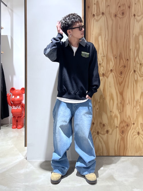 ヒロユキ Never mind the XU】damage oversized zip up hoodie / 【ネバー