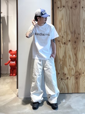 「XLARGE（エクストララージ）のアイテム」を使った、ぺいさん（メンズ・168cm）の春コーディネート