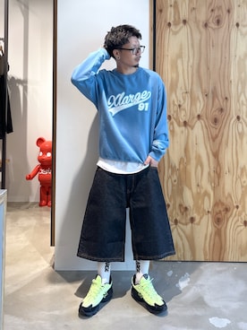 「XLARGE（エクストララージ）のアイテム」を使った、ぺいさん（メンズ・168cm）の夏コーディネート
