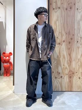 「XLARGE（エクストララージ）のアイテム」を使った、ぺいさん（メンズ・168cm）の冬コーディネート