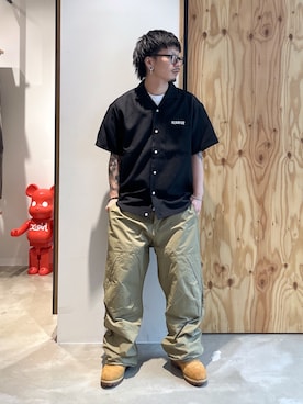 「XLARGE（エクストララージ）のアイテム（トップス）」を使った、ぺいさん（メンズ・168cm）の春コーディネート