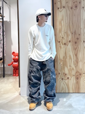 「XLARGE（エクストララージ）のアイテム」を使った、ぺいさん（メンズ・168cm）の春コーディネート