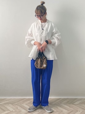 MIYAZAKI KANOKOさん（レディース・170cm）の春コーディネート