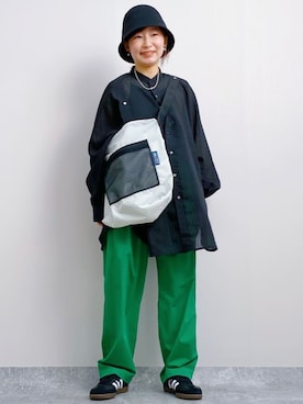 「halo commodity（ハロ　コモディティー）のアイテム」を使った、MIYAZAKI KANOKOさん（レディース・149cm）の春コーディネート