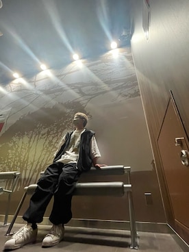 「adidas Originals（アディダスオリジナルス）のアイテム」を使った、isseiosyaさん（メンズ・173cm）の夏コーディネート