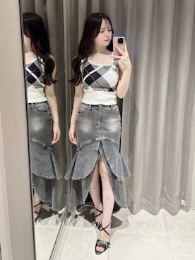 乃愛さん（レディース・158cm）の夏コーディネート