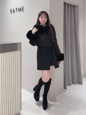 「トレンドコーデ」｜「アイテム（その他アウター）」を使った、乃愛さん（レディース・158cm）の秋コーディネート