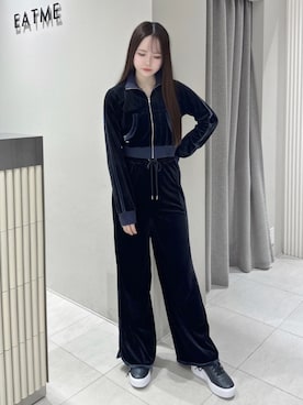 「アイテム（ブルゾン）」を使った、乃愛さん（レディース・158cm）の秋コーディネート