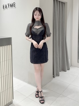 「参戦服」｜乃愛さん（レディース・158cm）の夏コーディネート