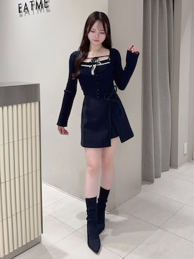 「おでかけ」｜乃愛さん（レディース・158cm）の秋コーディネート