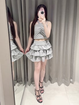 乃愛さん(レディース・158cm)の夏コーディネート