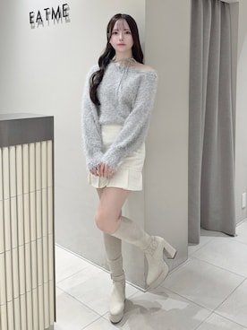 乃愛さん（レディース・158cm）の冬コーディネート