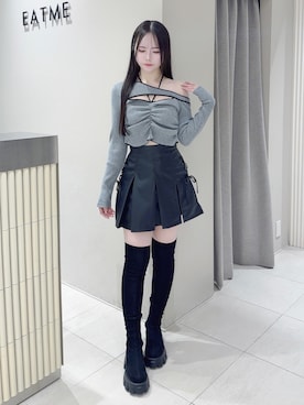 乃愛さん（レディース・158cm）の冬コーディネート